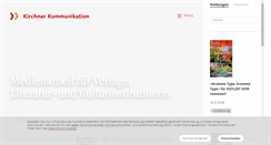 Desktop Screenshot of kirchner-pr.de